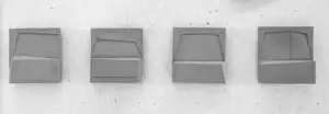 4 objects grey, Gijs Pape, 2025